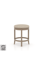 CANADEL BACKLESS SWIVEL STOOL