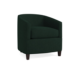 BASSETT MAXWELL VELVET ACCENT CHAIR