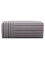 NORWALK QUINN SEAMED OTTOMAN