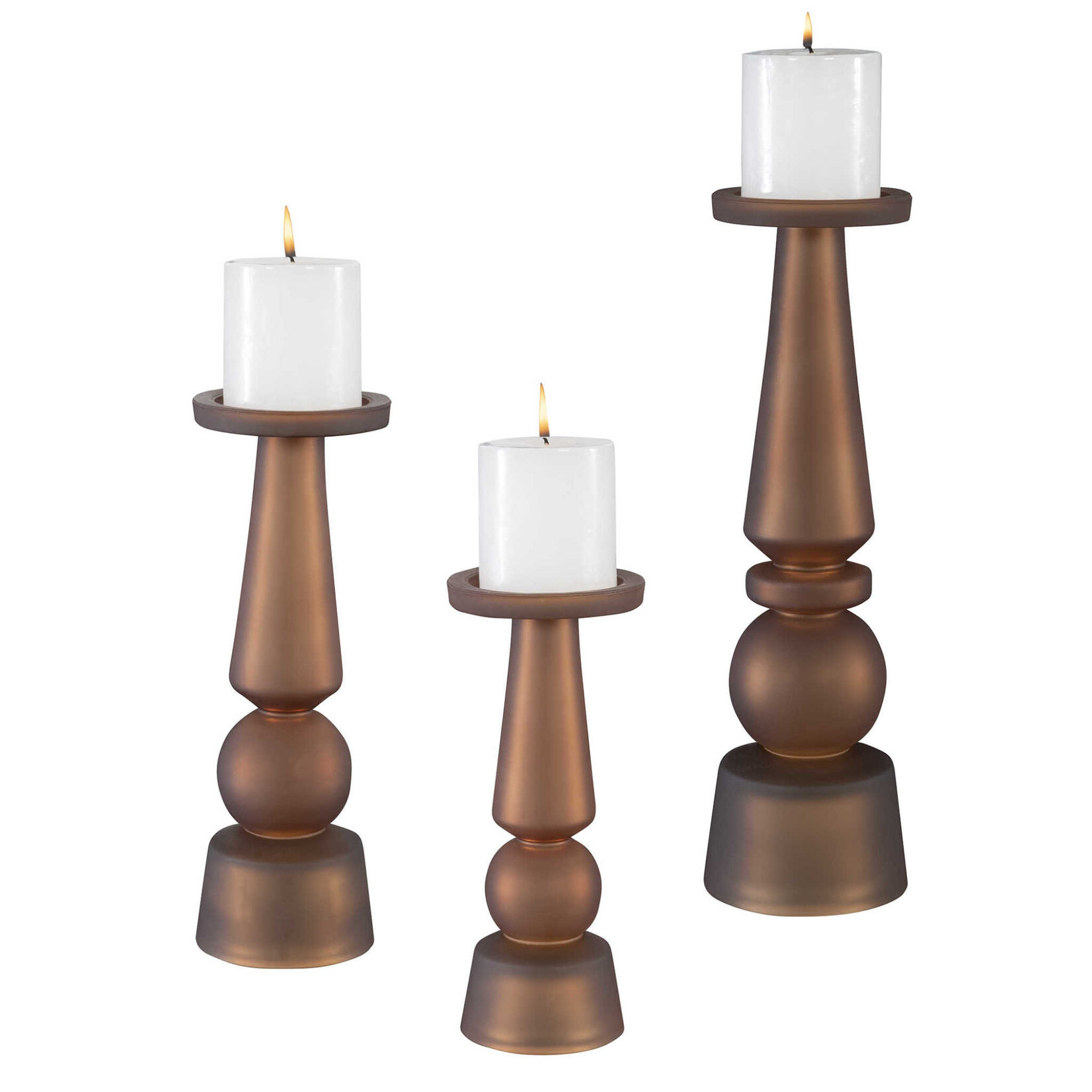 UTTERMOST CASSIOPEIA CANDLEHOLDERS SET/3