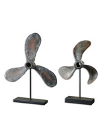 UTTERMOST PROPELLERS SCULPTURE, SET/2