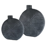 UTTERMOST VIEWPOINT VASES, SET/2