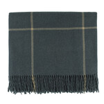 BEDFORD COTTAGE GLASGOW THROW - DARK GREY