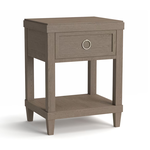 BASSETT VENTURA CHALK SLATE NIGHTSTAND