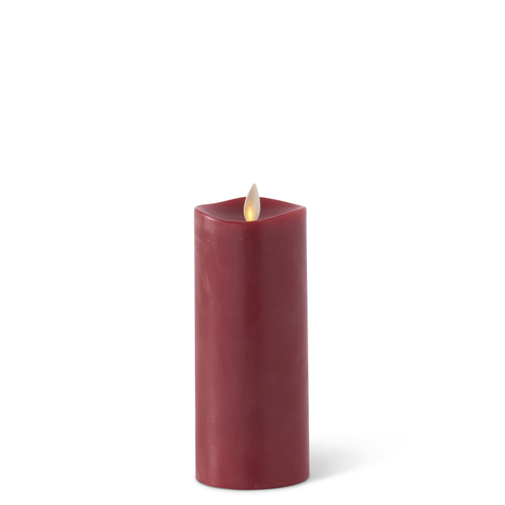 K & K RED WAX SLIM INDOOR PILLAR, 2 X 6.5