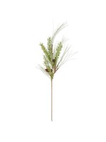 K & K LONG WISPY PINE NEEDLE STEM W PINECONES
