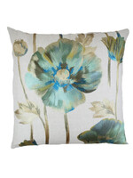ANN GISH OPIUM PILLOW AZURE