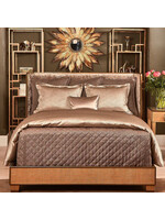 ANN GISH IMPRINT DUVET SET, BRONZE- KING