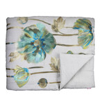 ANN GISH OPIUM THROW AZURE