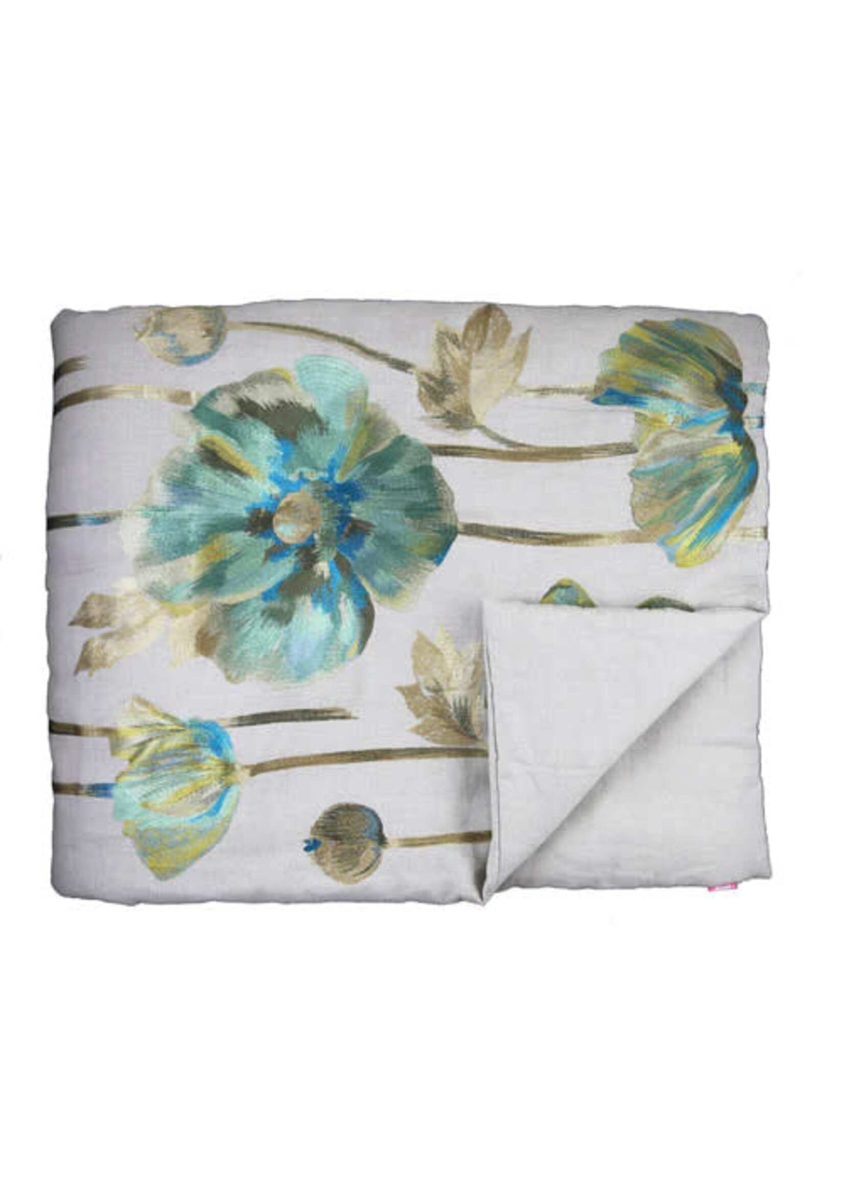 ANN GISH OPIUM THROW AZURE