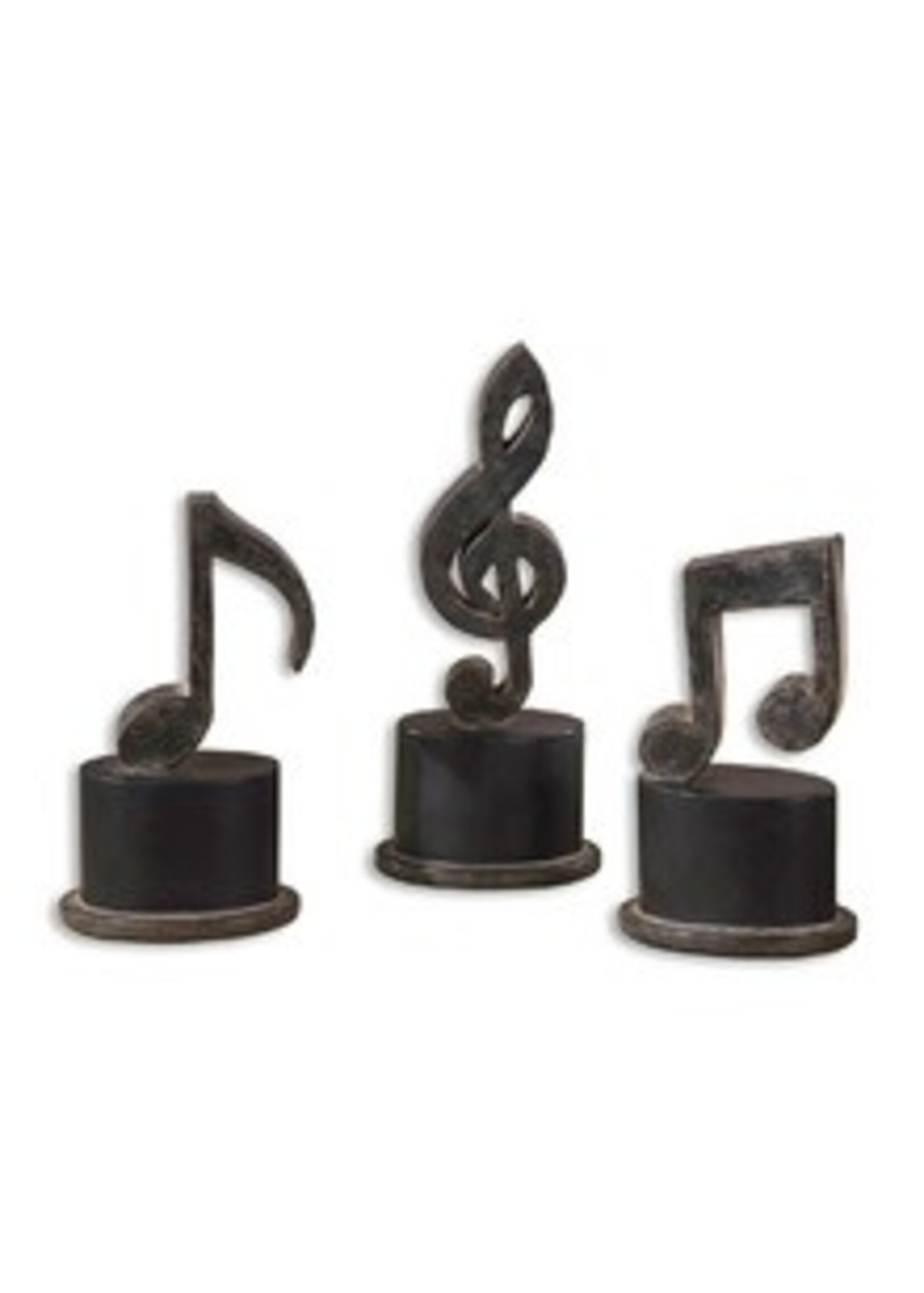 UTTERMOST MUSIC NOTES, SET/3