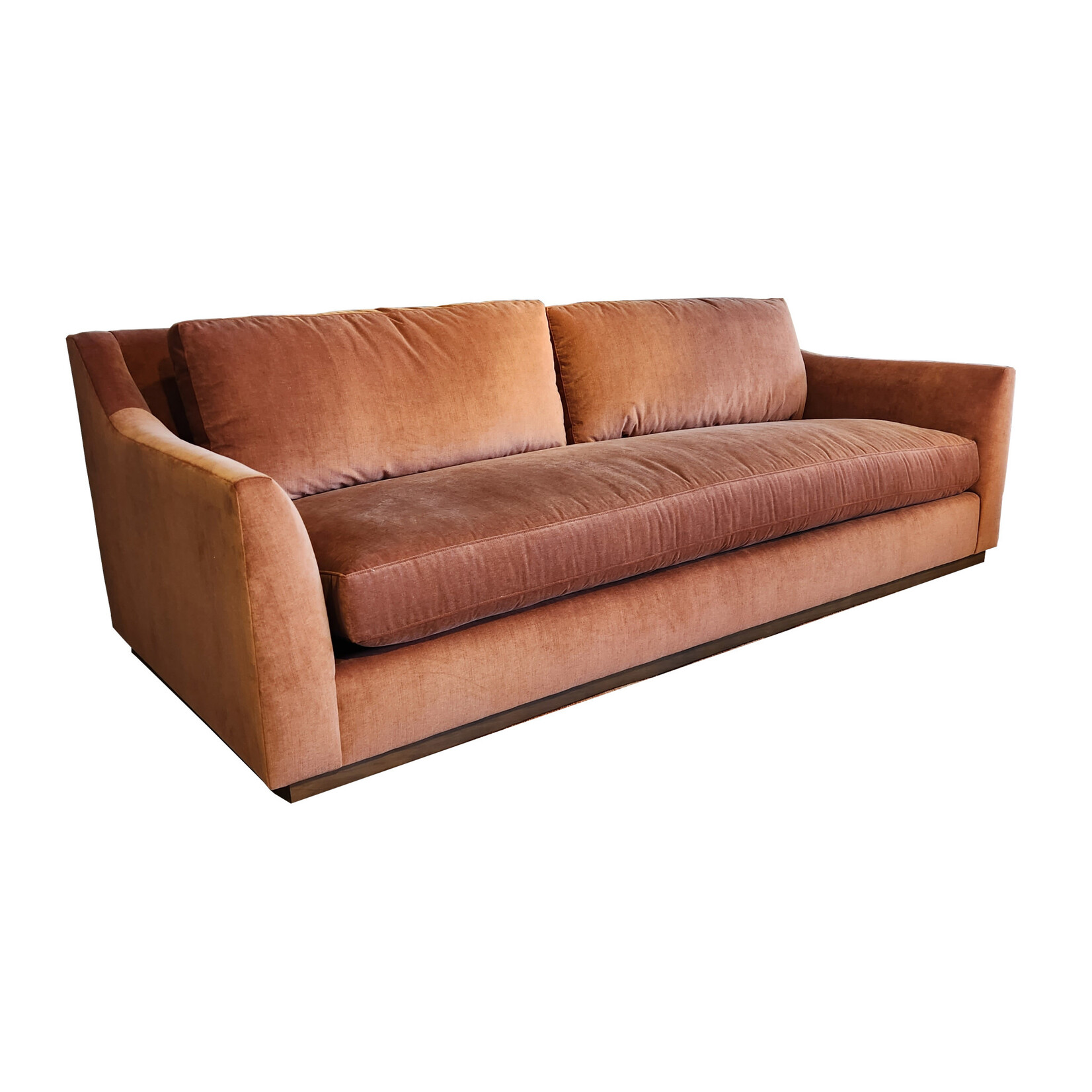 HOOKER FURNITURE JASMINE SLOPE ARM SOFA