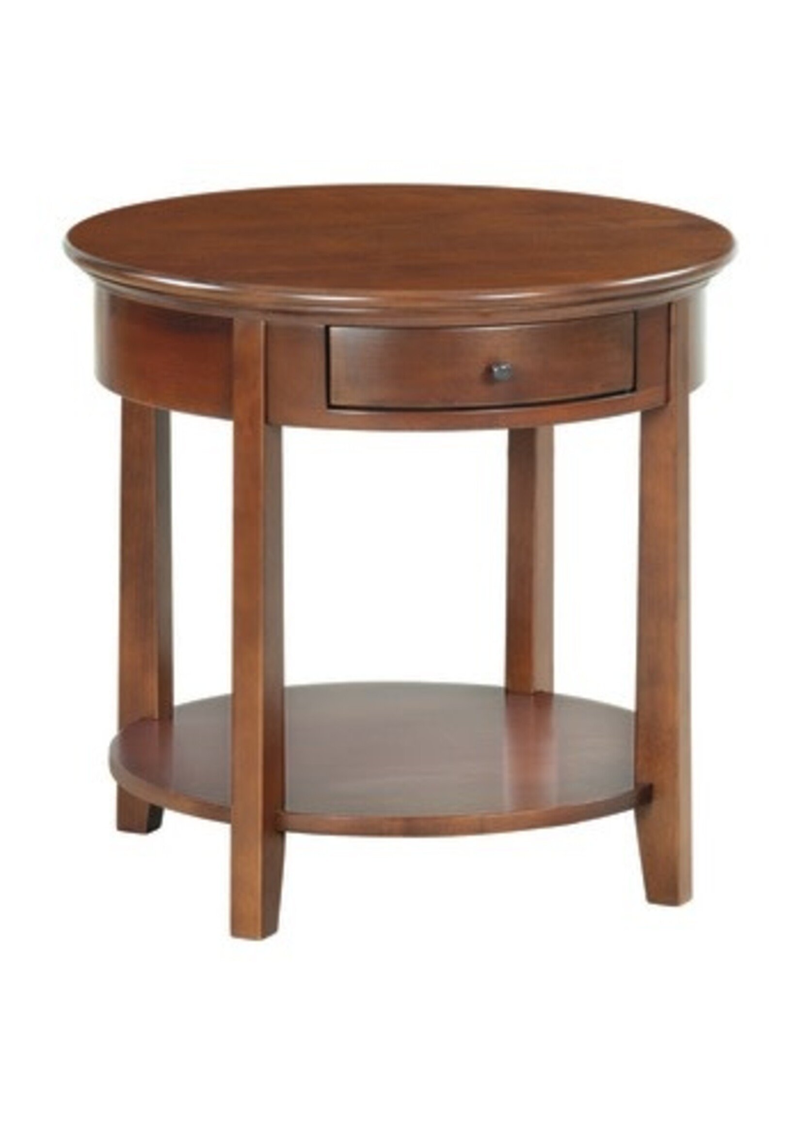 WHITTIER WOOD MCKENZIE ROUND END TABLE