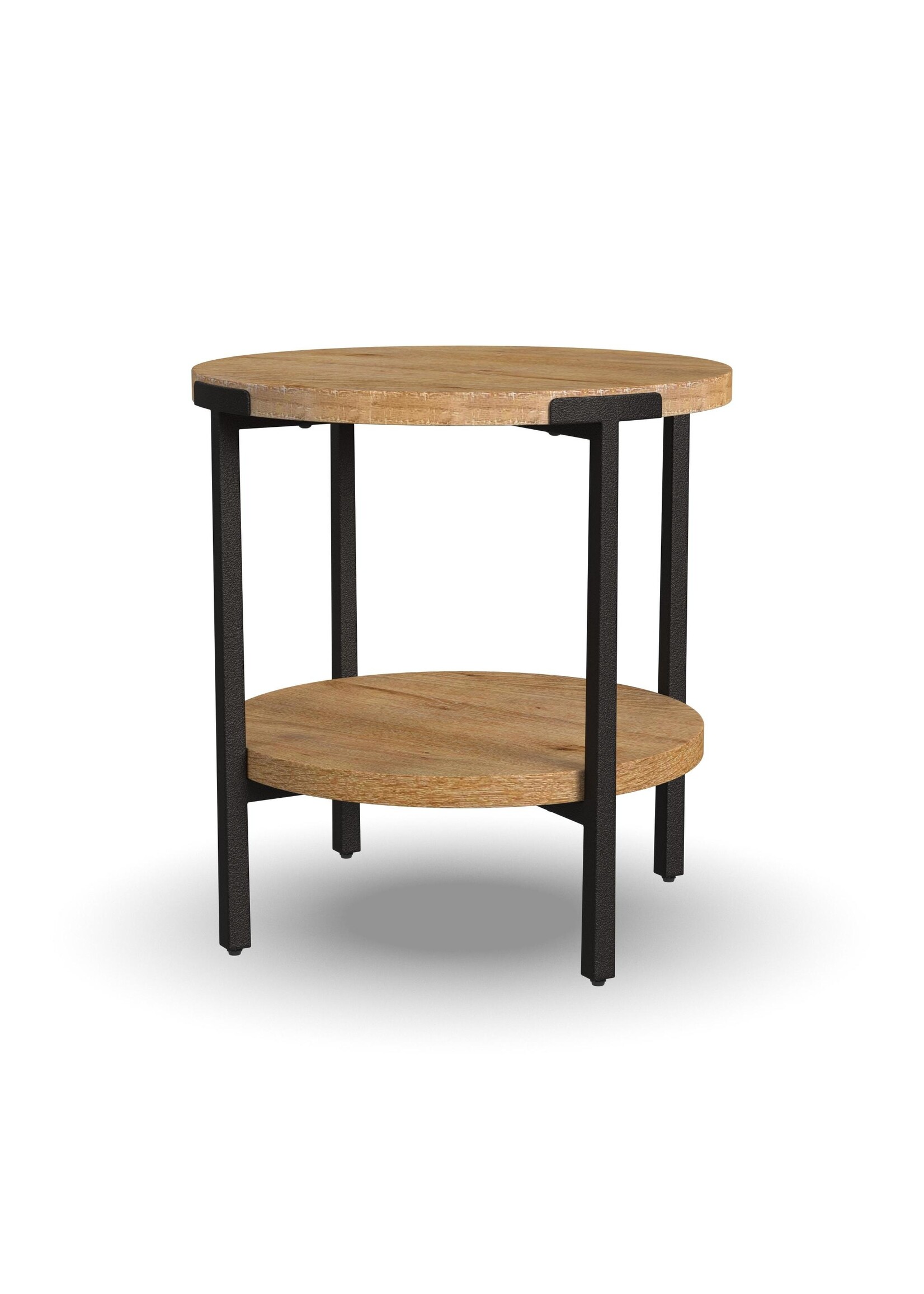 FLEXSTEEL MILLWORK ROUND END TABLE
