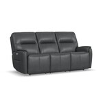 FLEXSTEEL WILSON PWR RECLINING SOFA W PWR HEAD