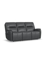 FLEXSTEEL WILSON PWR RECLINING SOFA W PWR HEAD