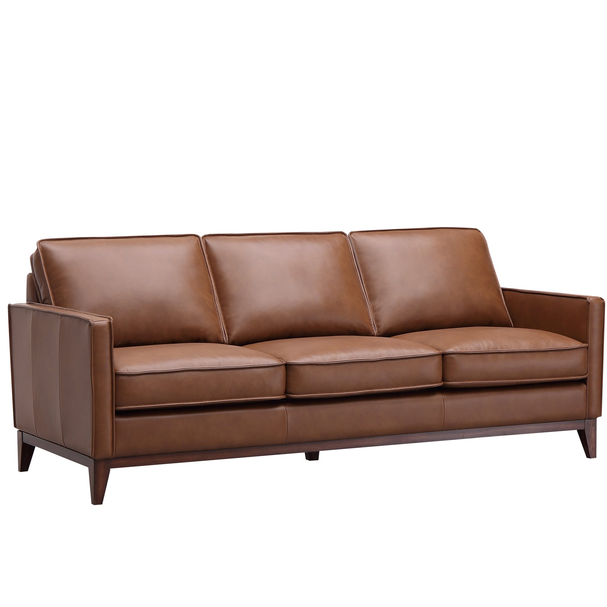 LEATHER ITALIA WESTON SOFA Swans Fine Home Leather Italia Weston Sofa