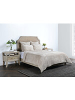 BARI VELVET PEBBLE 3PC QUEEN QUILT SET