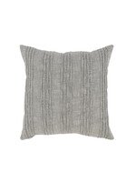 CLASSIC HOME SLD GRATITUDE GRAY PILLOW