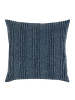 CLASSIC HOME SLD GRATITUDE NAVY BLUE PILLOW