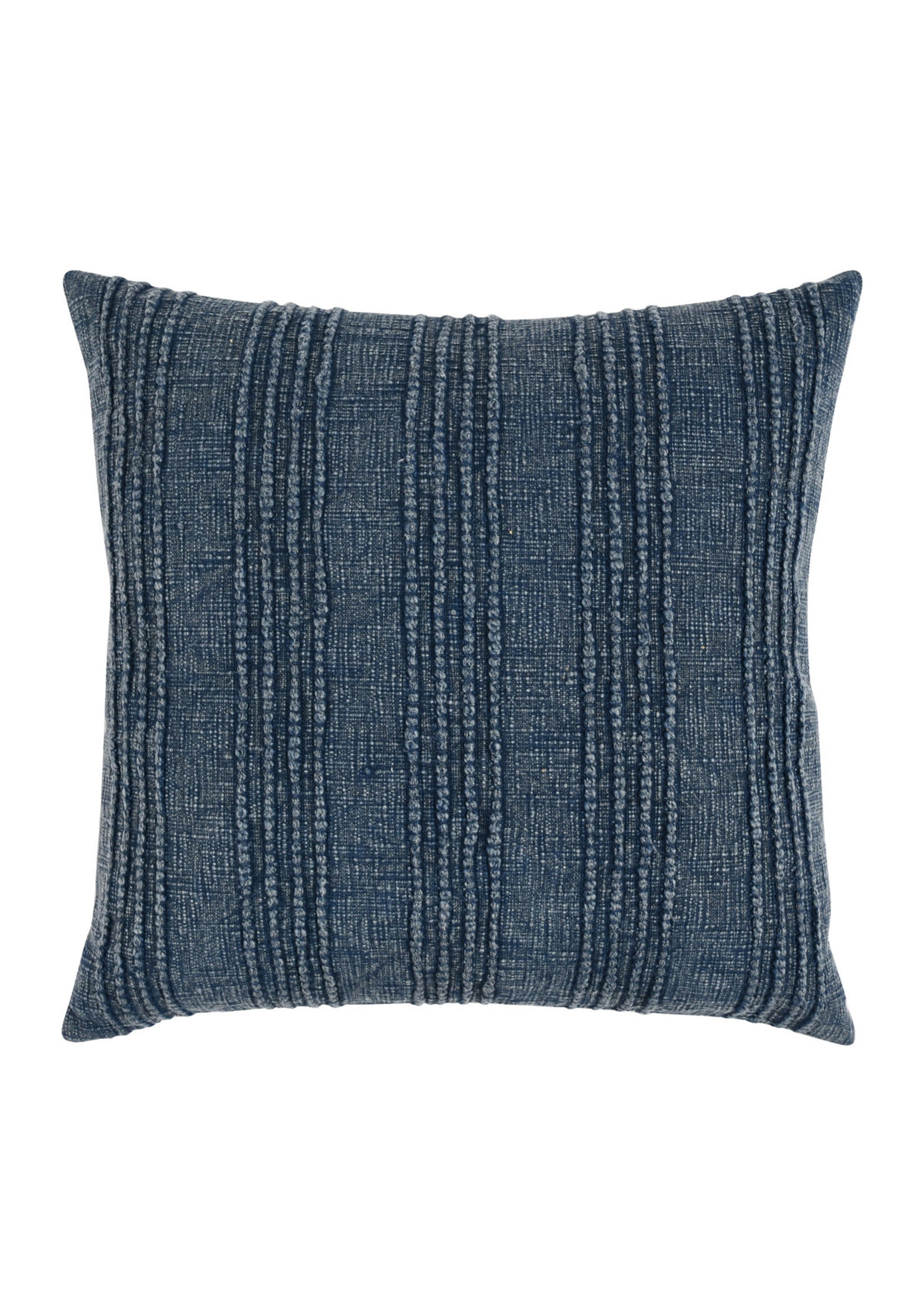 CLASSIC HOME SLD GRATITUDE NAVY BLUE PILLOW