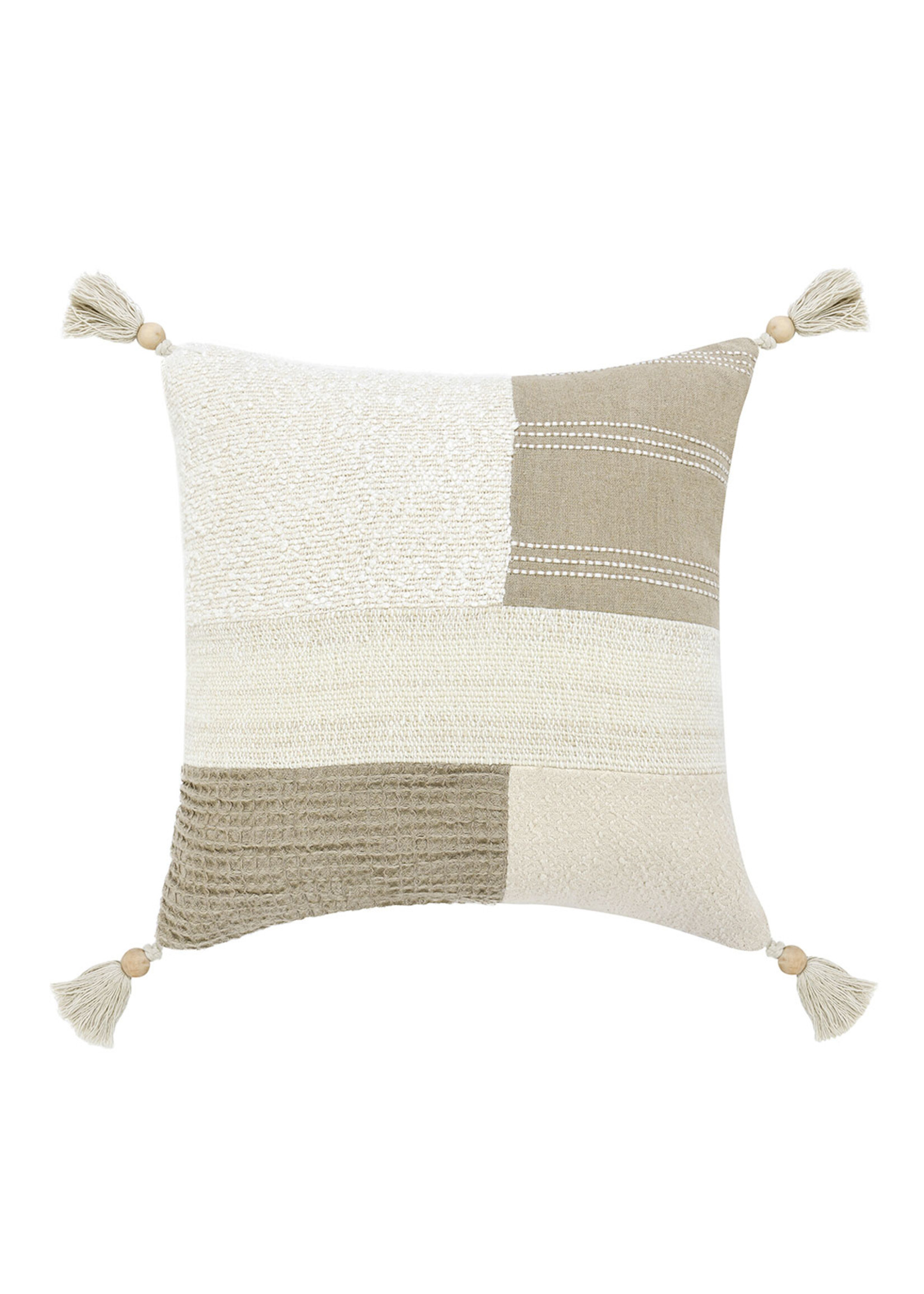 ST YASA NATURAL/IVORY PILLOW