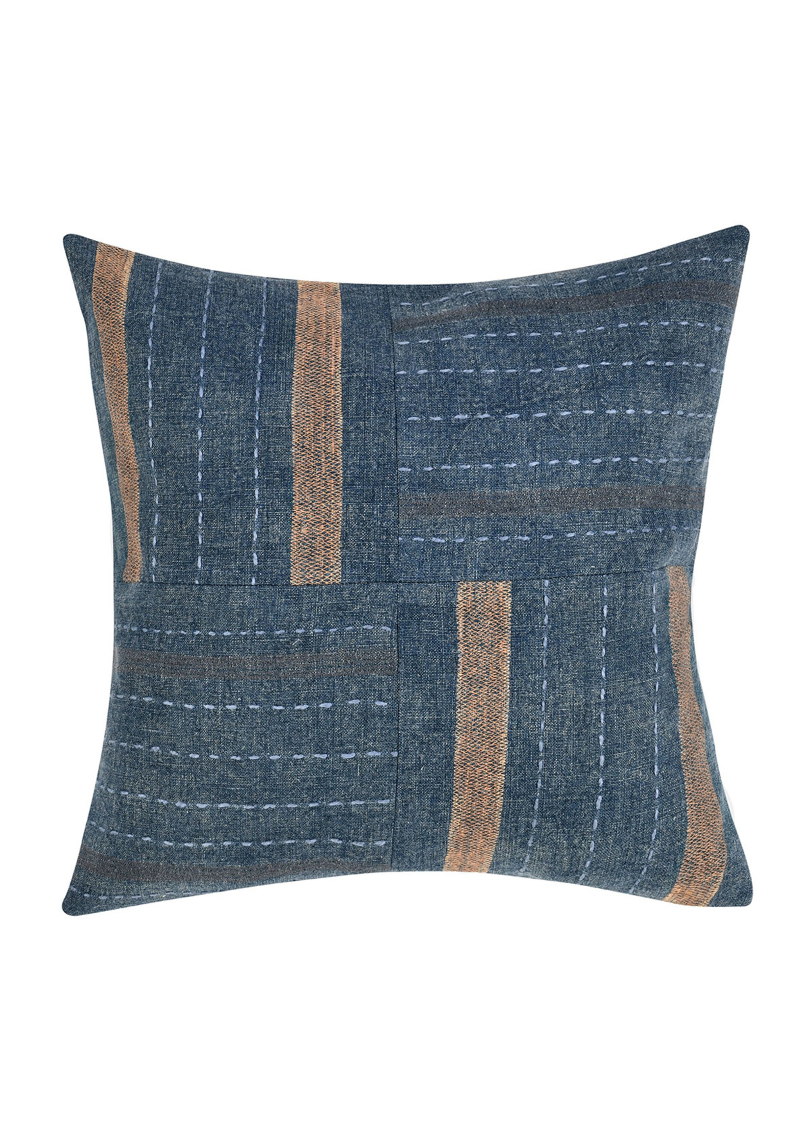 TL ORIGIN DENIM BLUE PILLOW