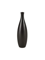 FAYE VASE BK 4"X 14"