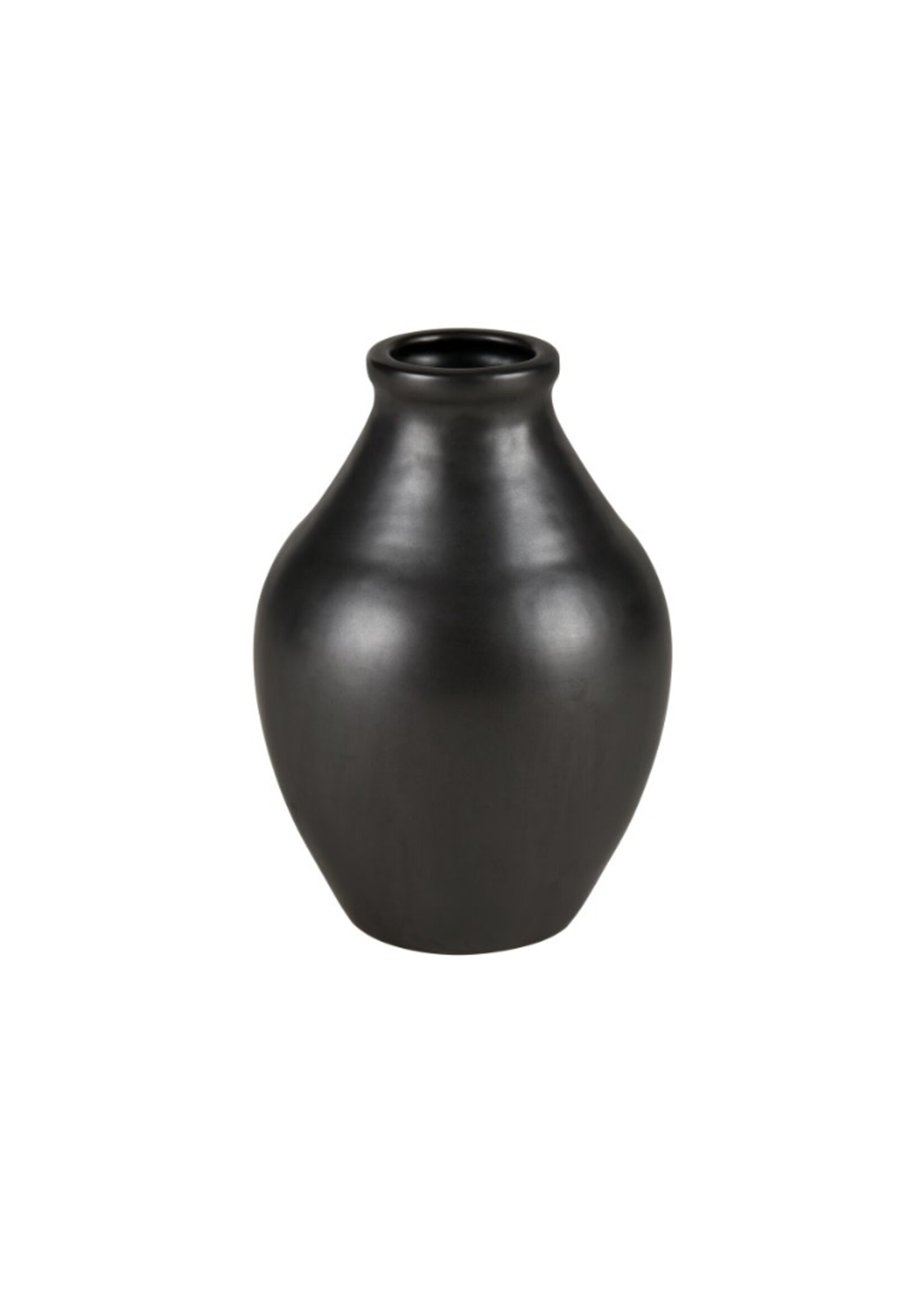 FAYE VASE BK 7" X 10"