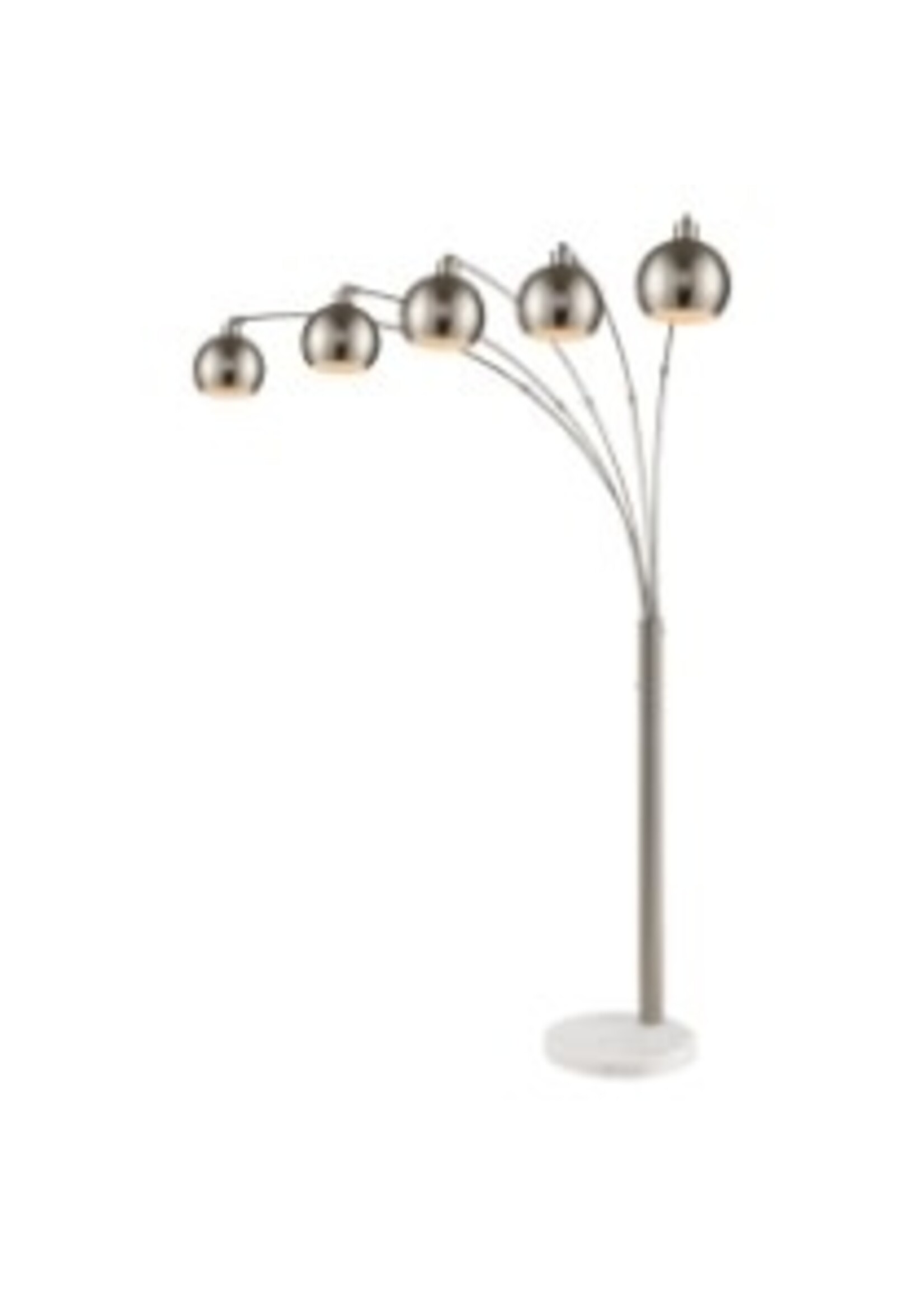 ELK HOME PETERBOROUGH 85.5"5 LIGHT FLOOR LAMP
