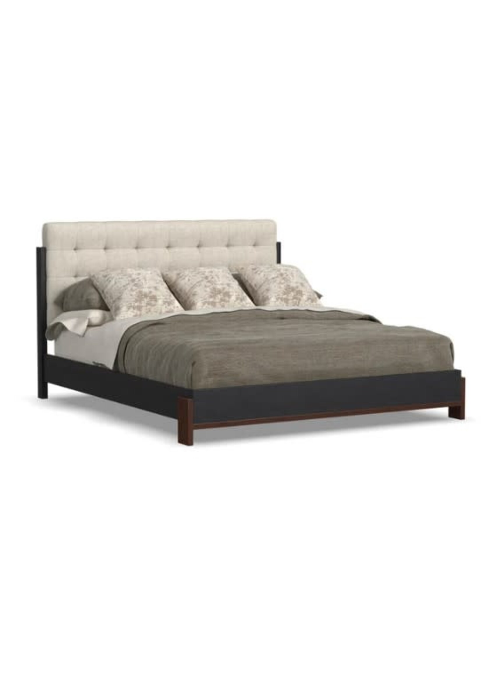 FLEXSTEEL WATERFALL KING COMPLETE BED