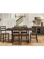 A-AMERICA STORMY RIDGE 7 PC DINING SET (W BUTTERFLY LEAF)