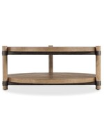 HOOKER FURNITURE VINEYARD ROW ROUND COCKTAIL TABLE