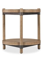 HOOKER FURNITURE VINEYARD ROW ROUND END TABLE