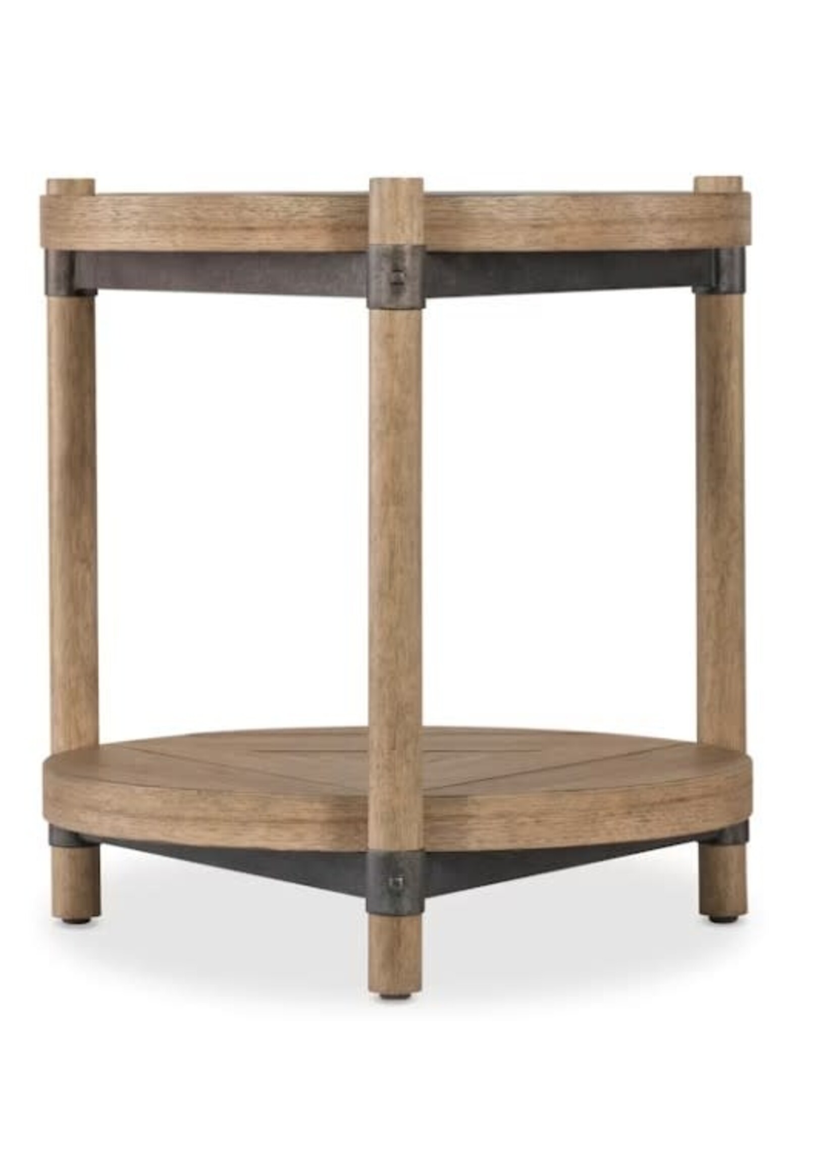 HOOKER FURNITURE VINEYARD ROW ROUND END TABLE
