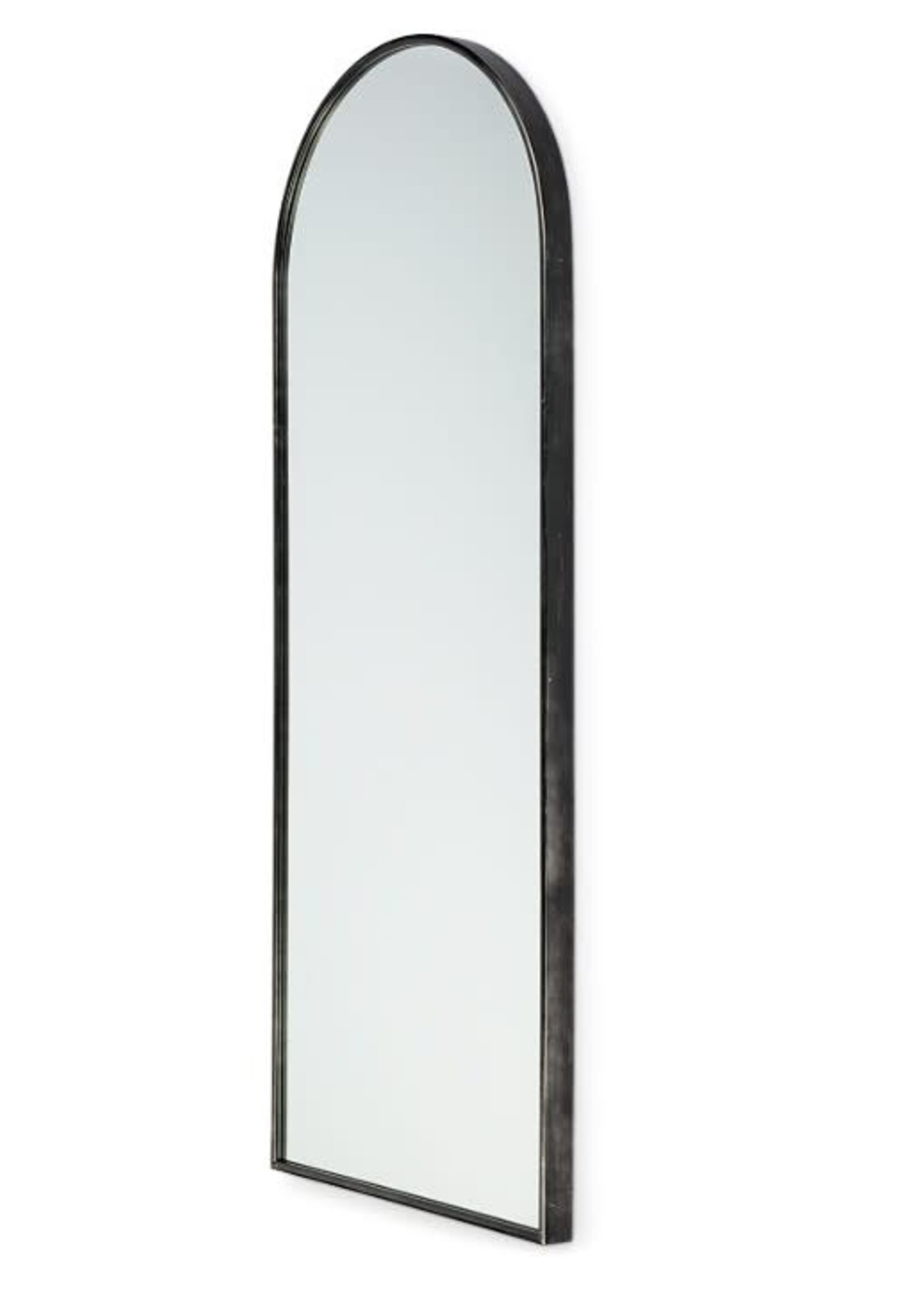 MERCANA AGATHA ROUNDED ARCH BLACK FULL LENTH MIRROR