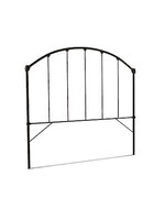 WESLEY ALLEN TWIN COVENTRY  BLACK HEADBOARD