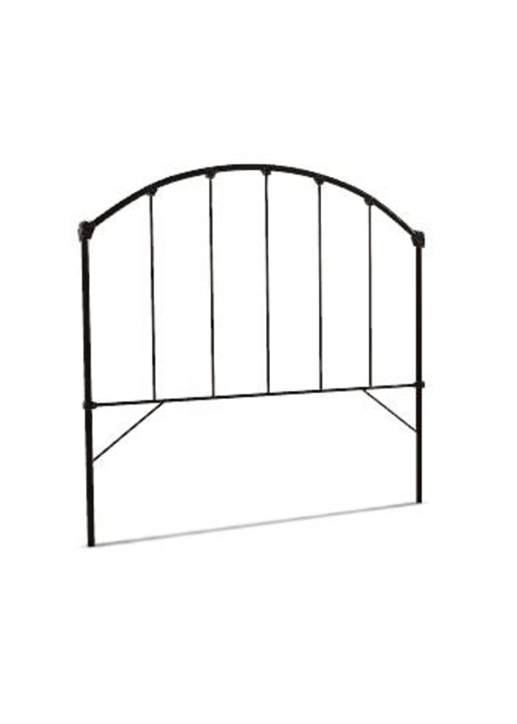 WESLEY ALLEN TWIN COVENTRY  BLACK HEADBOARD