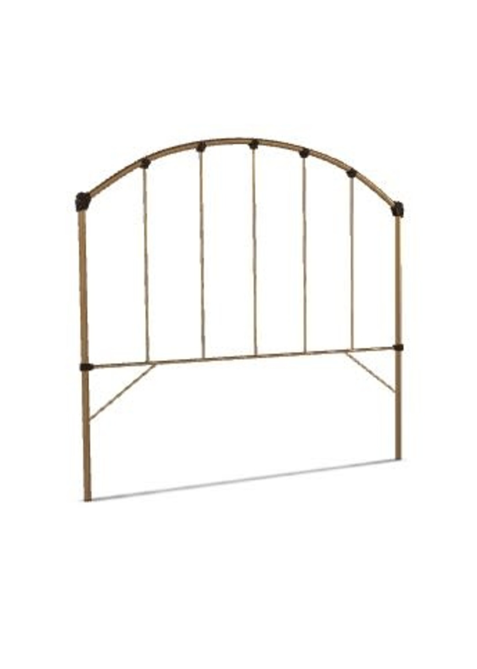 WESLEY ALLEN TWIN COVENTRY  BRONZE HEADBOARD