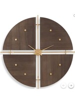 UTTERMOST WALNUT ELEGANCE CLOCK