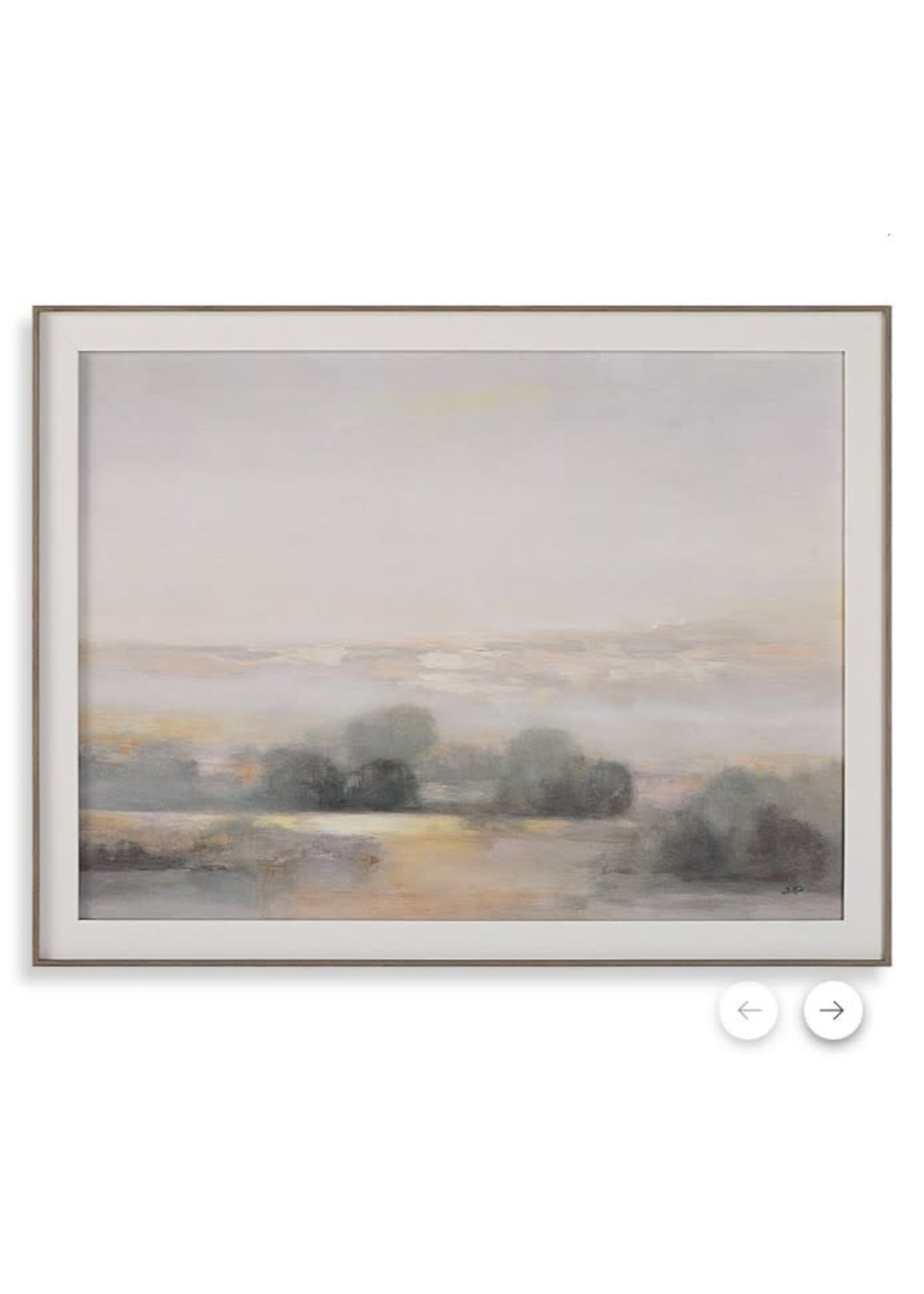 UTTERMOST ATMOPHERIC NEUTRAL FRAMED PRINT
