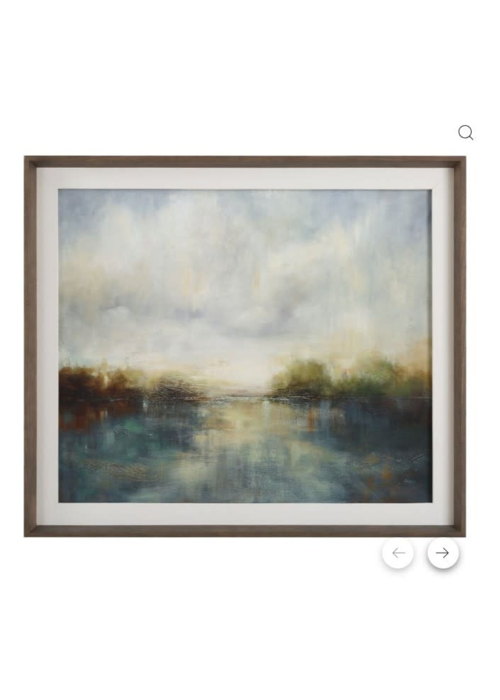 UTTERMOST BLUE REVERIE FRAMED PRINT