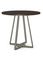 AMISCO Dirk Counter Table w solid birch top &  Otis Stools (4)