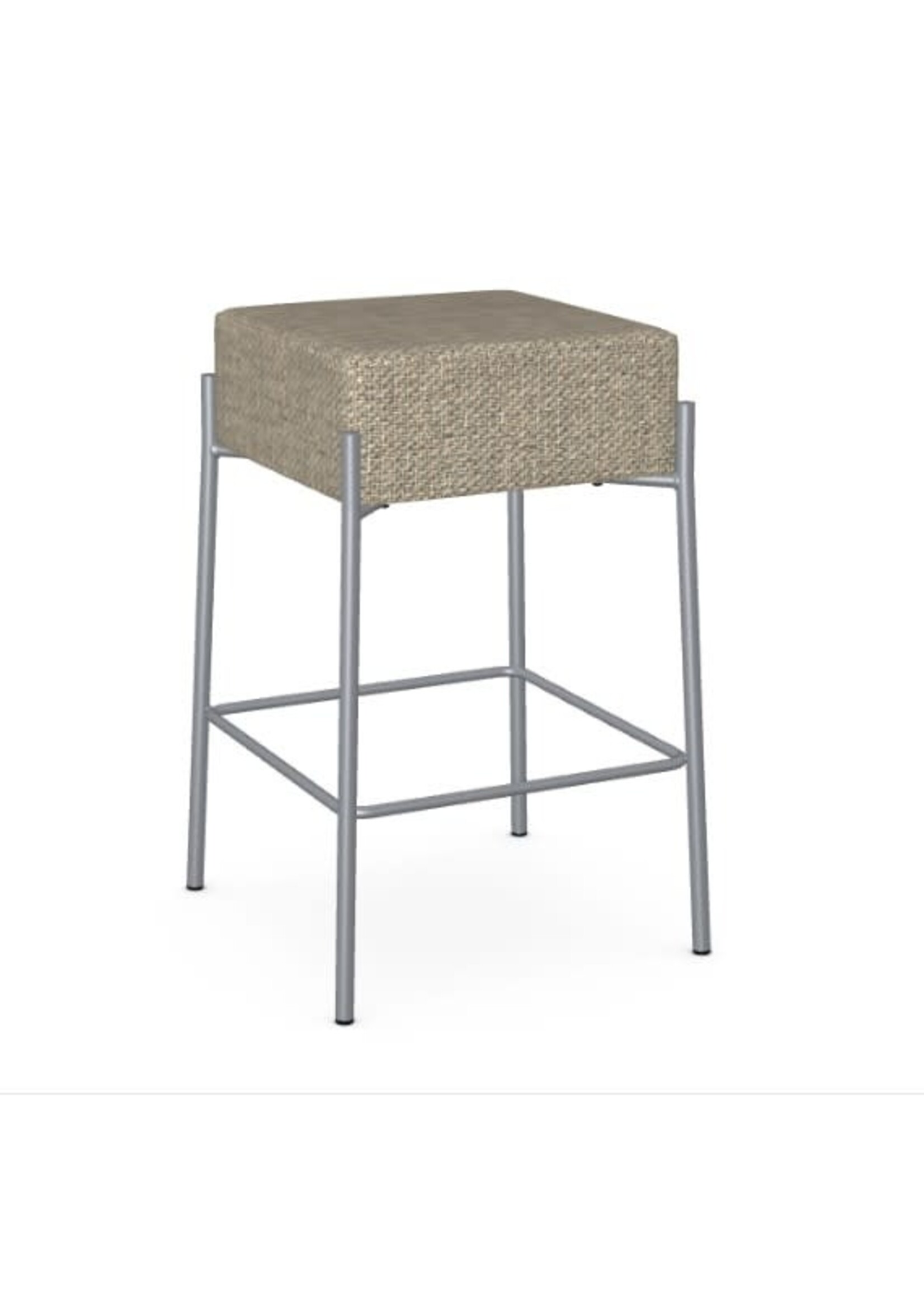 AMISCO Dirk Counter Table w solid birch top &  Otis Stools (4)