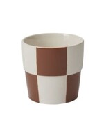 CHECKERBRD POT 5"