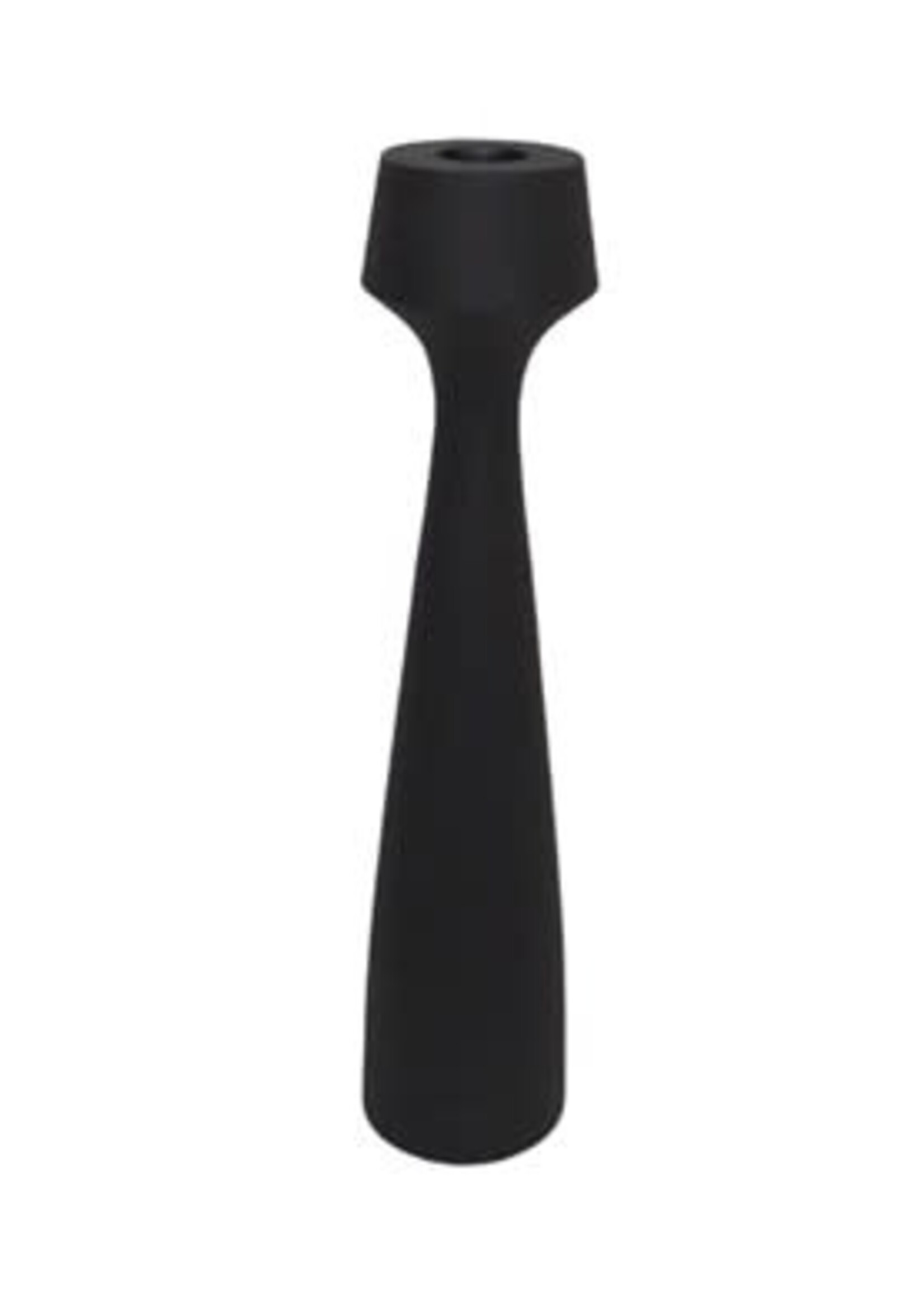 BIDK 11.25" BLK ALUM CANDLESTICK