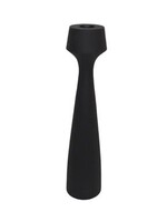 14.25" BLK ALUM CANDLESTICK