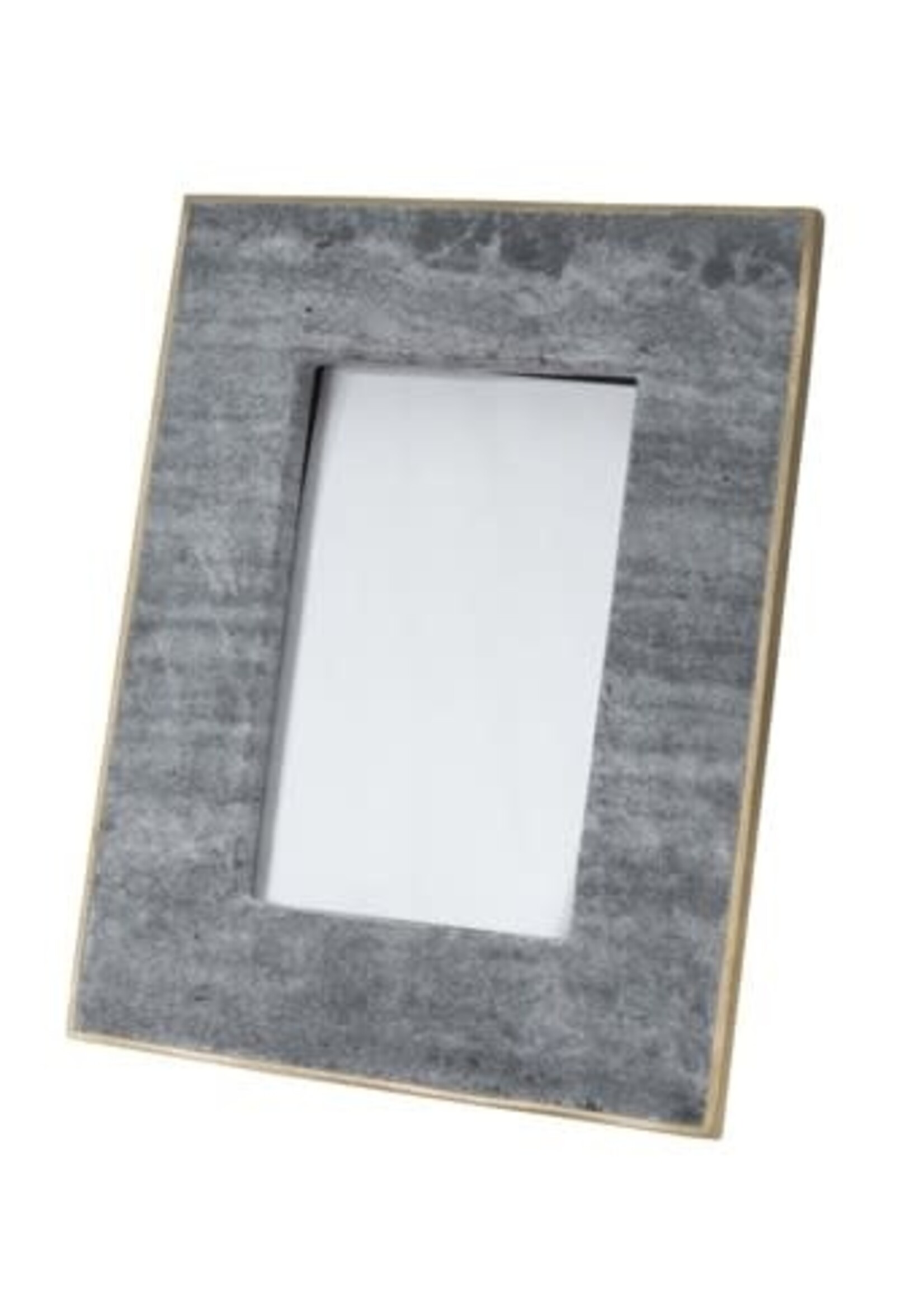 5X7 FRAME BLK MARBLE