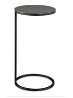 UTTERMOST BRUNEL ACCENT TABLE NICKEL