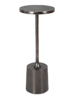 UTTERMOST SANGA DRINK TABLE  NICKEL